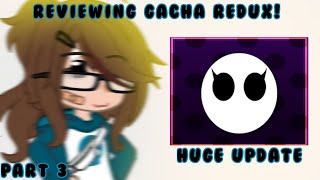 Reviewing gacha mods /pt 3 / Gacha redux big update / gachaclub || •Annq_•