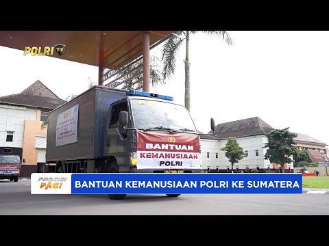 POLDA DIY BERANGKATKAN BANTUAN KEMANUSIAAN UNTUK KORBAN BENCANA SUMATERA
