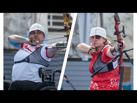 Merve Nur Eroglu v Milena Olszewska – recurve women bronze | Rome 2022 European Para Championships