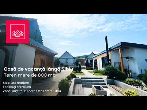 Casa de vacanta cu teren mare, pretabil investitii - Ocna Sibiului — Video