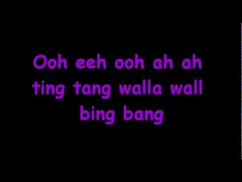 Witch Doctor -Ooh Eeh Ooh Ah Aah Ting Tang  (lyrics)
