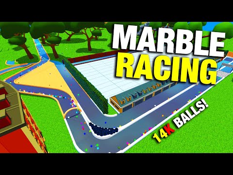 REAL Race Track!!! (I Broke It) - Marble World