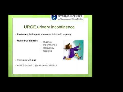 Urinary Incontinence in Women - Weiss Lecture