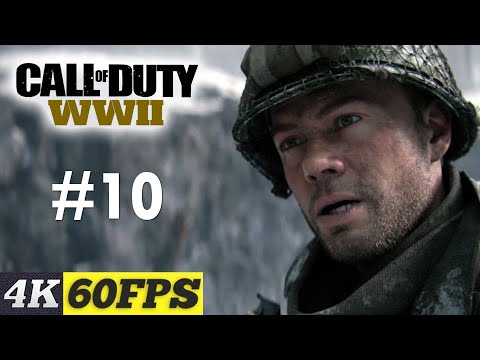 Call of Duty WWII Part 10 Ambush walkthrough [4k 60FPS] [PC]