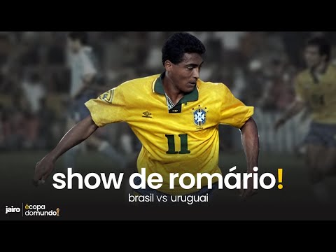 Melhores Momentos de Romário: Brasil vs Uruguai | Eliminatórias para Copa 94
