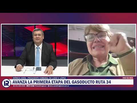 Desarrollo y prevención en Lucio V. López: Gasoducto Ruta 34 y operativos por "El Niño"