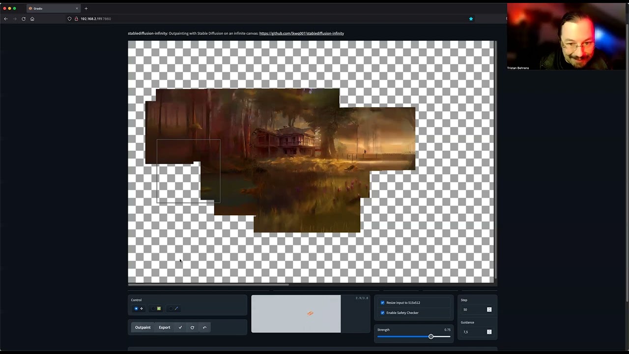 Stable Diffusion Infinity - Outpainting with Diffusion Models - Stable Diffusion Giga Picture How-To