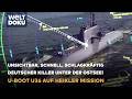 NATO MANÖVER IN DER OSTSEE Deutsches U Boot U36 Probt Seekrieg Nahe Russischer Kriegsschiffe Reup
