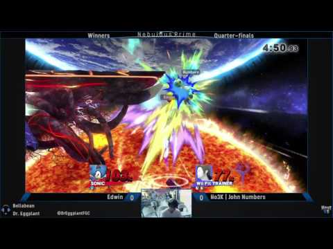 Nebulous Prime Sm4sh Singles #53: Winners - Quarter-finals: Edwin vs. Ho3K | John Numbers