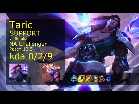 Rank 4 NA Taric: Support vs Soraka