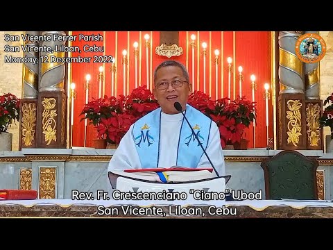 "Unsay angay i-tudlo sa mga bata?" 12/12/2022 Misa ni Fr. Ciano Ubod sa SVFP.