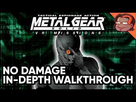 METAL GEAR SOLID: VR MISSIONS In-Depth PS1 Walkthrough [No Damage]