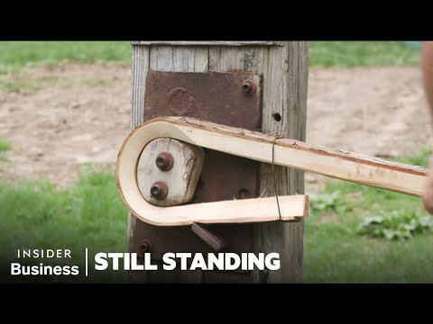 How Native American Lacrosse Sticks Are Carved From Hickory Wood | Still Standing | Insider Business