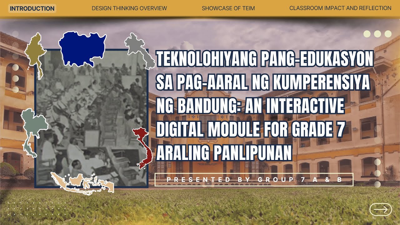 GROUP 1 (Grade 7) - Araling Panlipunan: Interactive Digital Module