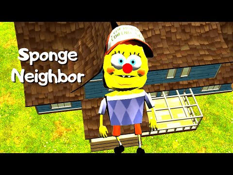 Scary Clown Man Neighbor - Sponge Neighbhor