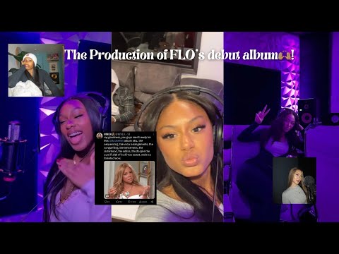 The Production Of FLO's Debut Album🙌🏽! [snippets of unreleased tracks, studio pics] | FLO Source
