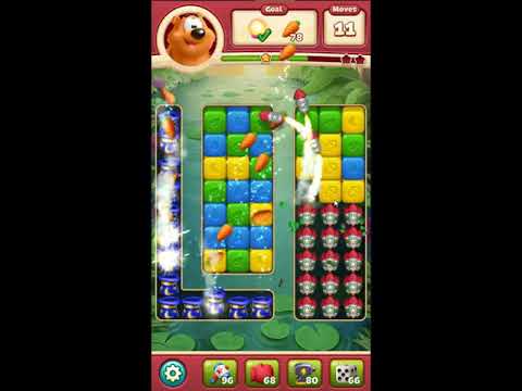 Toon Blast Level 3265 - NO BOOSTERS 🐻🐺🐱 | SKILLGAMING ✔️