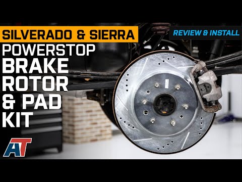 2019-2023 Silverado & Sierra 1500 PowerStop Extreme Truck and Tow 6-Lug Brake Rotor Review & Install