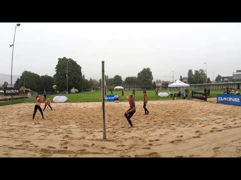 24.08.2019 - BeachSM U17: Kerstin Krummenacher/Nora Böbner vs Lengweiler/Wirth