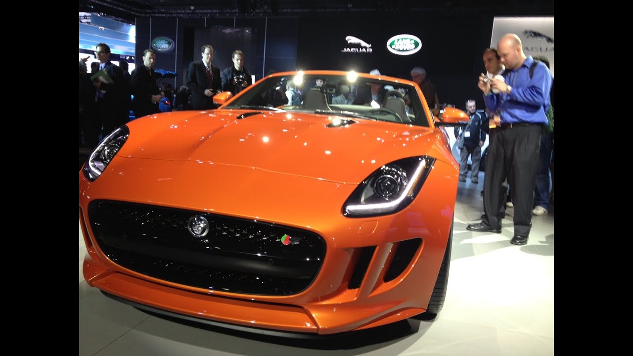 Stunning Jaguar F-Type S convertible revealed at the 2012 LA Auto Show