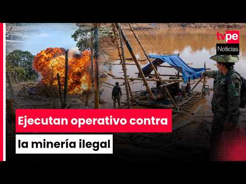 Madre de Dios: destruyen equipos de minería ilegal valorizados en más de S/18 millones