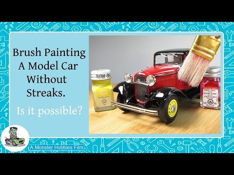 How To Get A Pro Model Car Paint Job With A Paint Brush