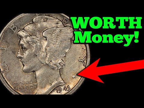 Silver Mercury Dime Error Coin Values!
