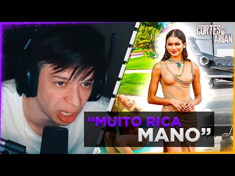 ARUAN REAGE A A VIDA LUXUOSA DA ATRIZ ZENDAYA (SABE TUDO) - Cortes do Aruan
