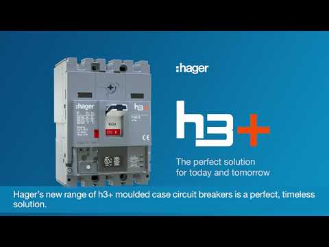 Hager MCCB 100A 4 Pole 18 kA