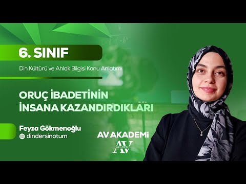 Av Yayınları | 6.Sınıf Din Kültürü Konu Anlatımı |  Oruç İbadeti