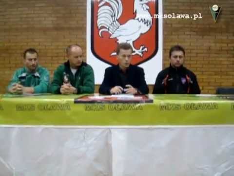 Konferencja prasowa po meczu MKS SCA Oława - Raków Częstochowa