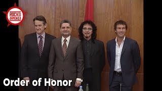 'Order of Honor' Ceremony for Jon Dee, Tony Iommi, Ian Gillan and Geoff Downes