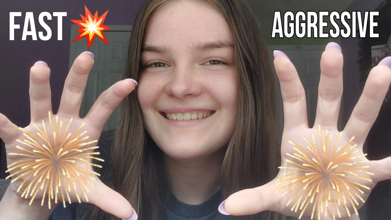 FAST AND AGGRESSIVE⚡️TAPPING SCRATCHING RANDOM ASMR (custom)