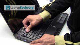 eMachines Laptop Keyboard Installation Replacement - E525 5516 5517 Packard Bell Gateway