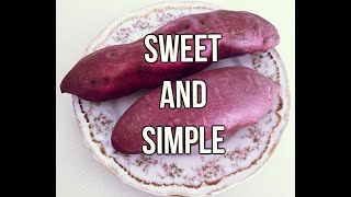 Japanese Sweet Potato (Goguma 고구마) | How To Cook | Perfectly Gooey & Caramelized
