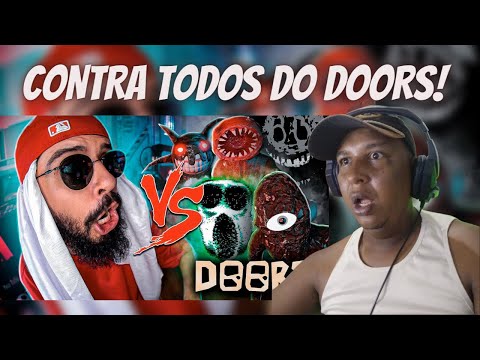 Monstros do Doors Rush, Seek, Ambush, Figure, Screech Vs  Mussoumano   Balha com Games CLÁUDIO REACT