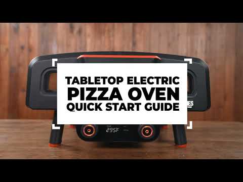 Blackstone E-series Pizza Oven Quick Start Guide