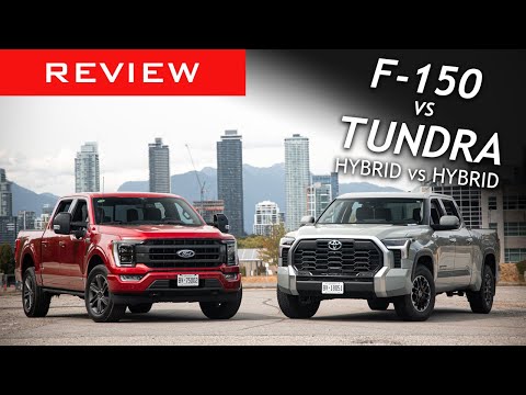 Comparison: 2023 Ford F-150 Powerboost Hybrid vs 2023 Toyota Tundra i-Force MAX Hybrid