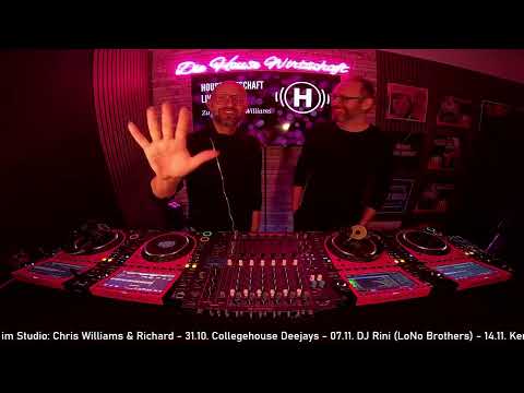 HouseWirtschaft Livestream - CHRIS WILLIAMS zu Gast im Studio