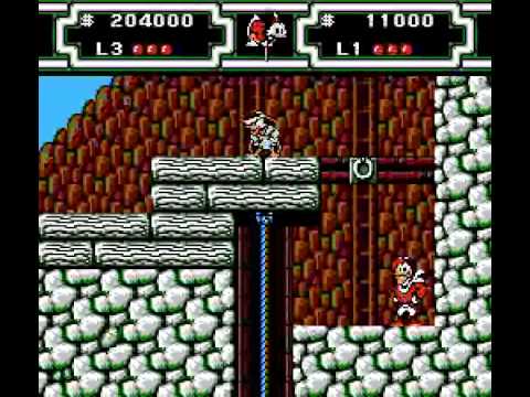 Duck Tales 2 - Two Players Hack (NES / Nintendo) - Vizzed.com GamePlay (rom hack)