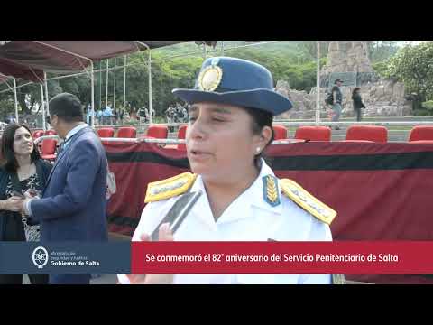El Servicio Penitenciario de Salta celebró los 82 años de su creación