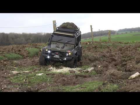 Traxxas TRX4 Military / Army Land Rover Defender