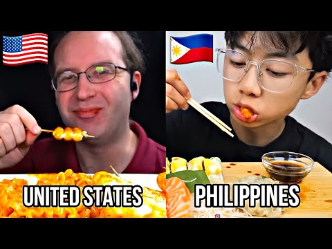 Different Mukbangers/Asmrtist and where are they from 😲