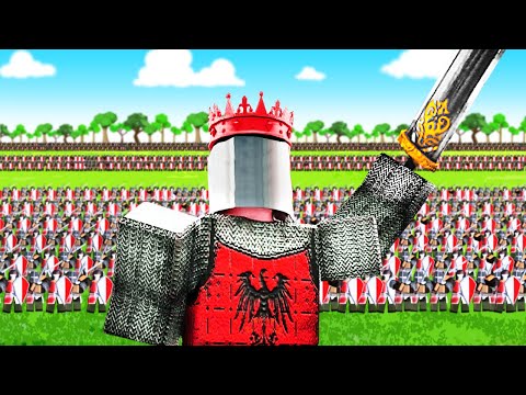 Epic MEDIEVAL Battle Against The ENEMY ARMY! | Roblox Simulator