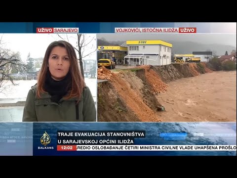 Velike poplave u Sarajevu, evakuacija stanovništva u opštini Ilidža