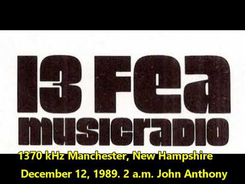 1370 WFEA Manchester, NH - 1989 DX aircheck