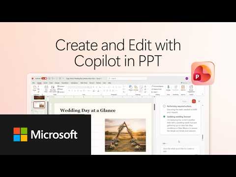 Video Thumbnail: How Copilot can create and edit your PowerPoint presentation for you