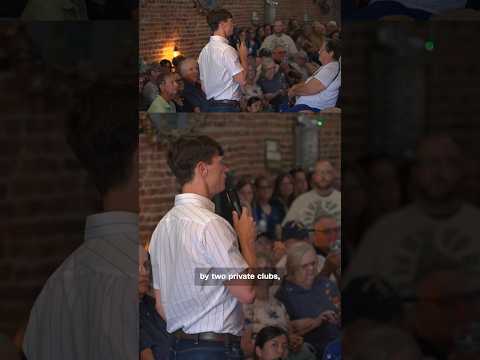 Democrat charts his own course in Iowa governor’s race