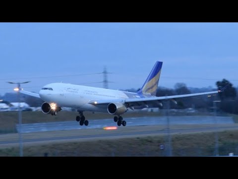 Shaheen Air/ Jordan aviation at Birmingham Airport
