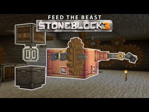Mixer and Steam Power | Stoneblock 3 | 04